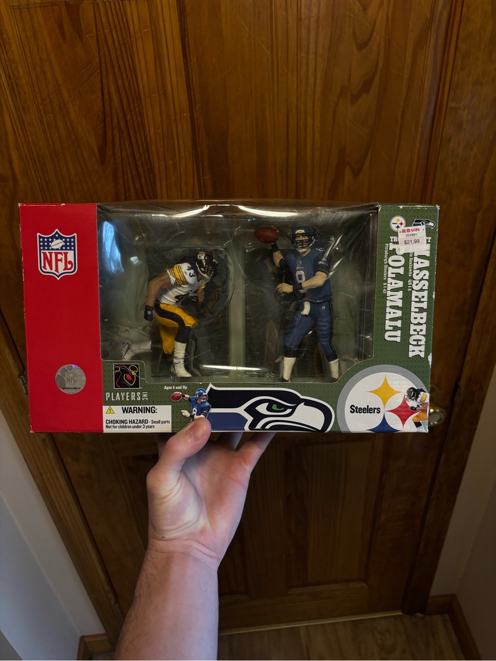 McFarlane’s Sportspicks NFL Series 13 Troy Polamalu Matt Hasselbeck